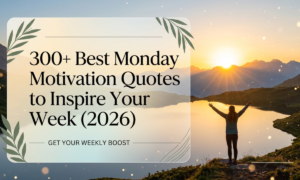 Monday Motivation Quotes