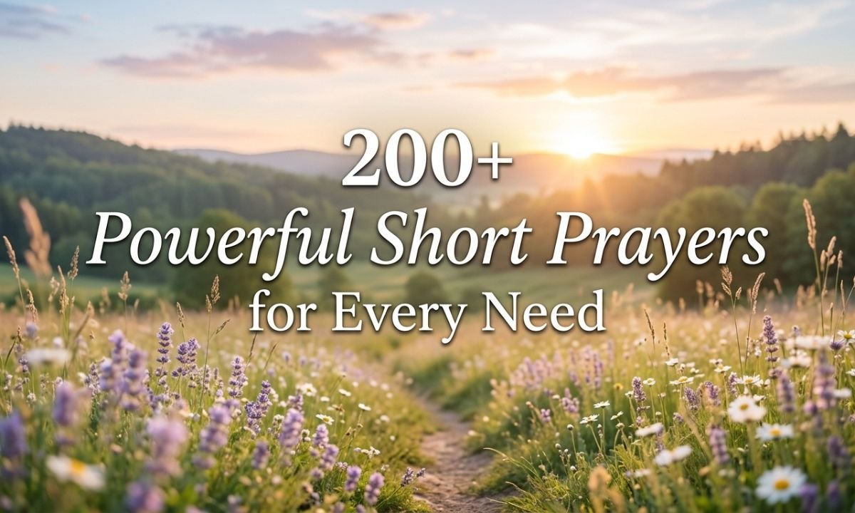 200+ Powerful Short Prayers
