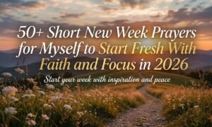 Short New Week Prayers for Myself