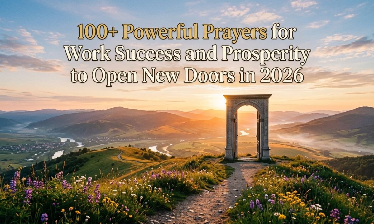 Powerful Prayers for Work Success and Prosperity