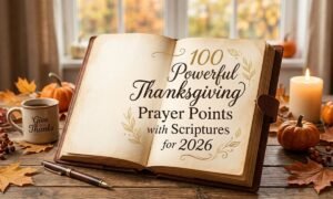 Thanksgiving Prayer Points with Scriptures