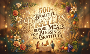 Prayers Before Meals