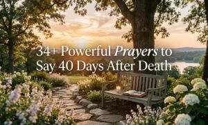 Prayers to Say 40 Days After Death