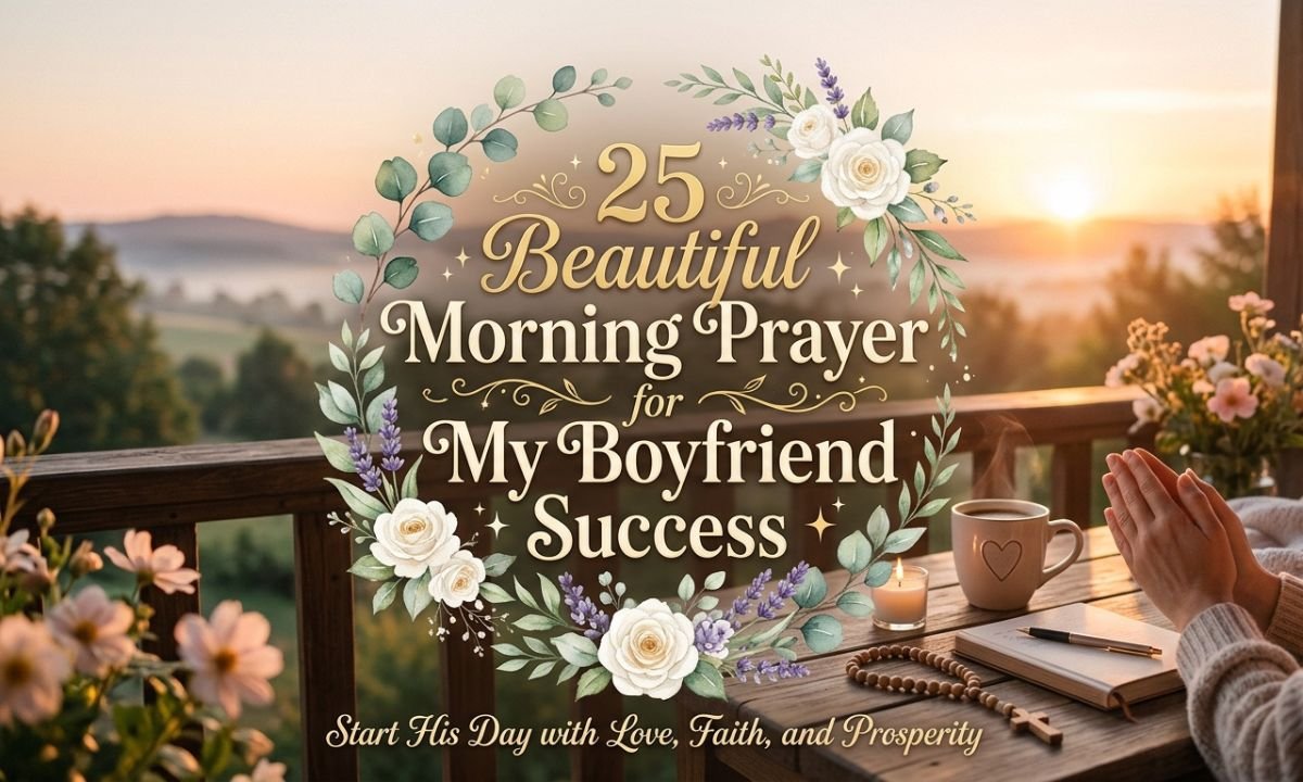 Morning Prayer for My Boyfriend