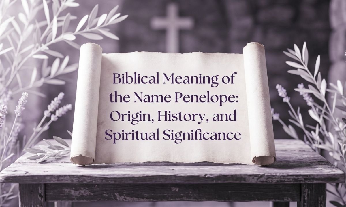 Biblical Meaning of the Name Penelope