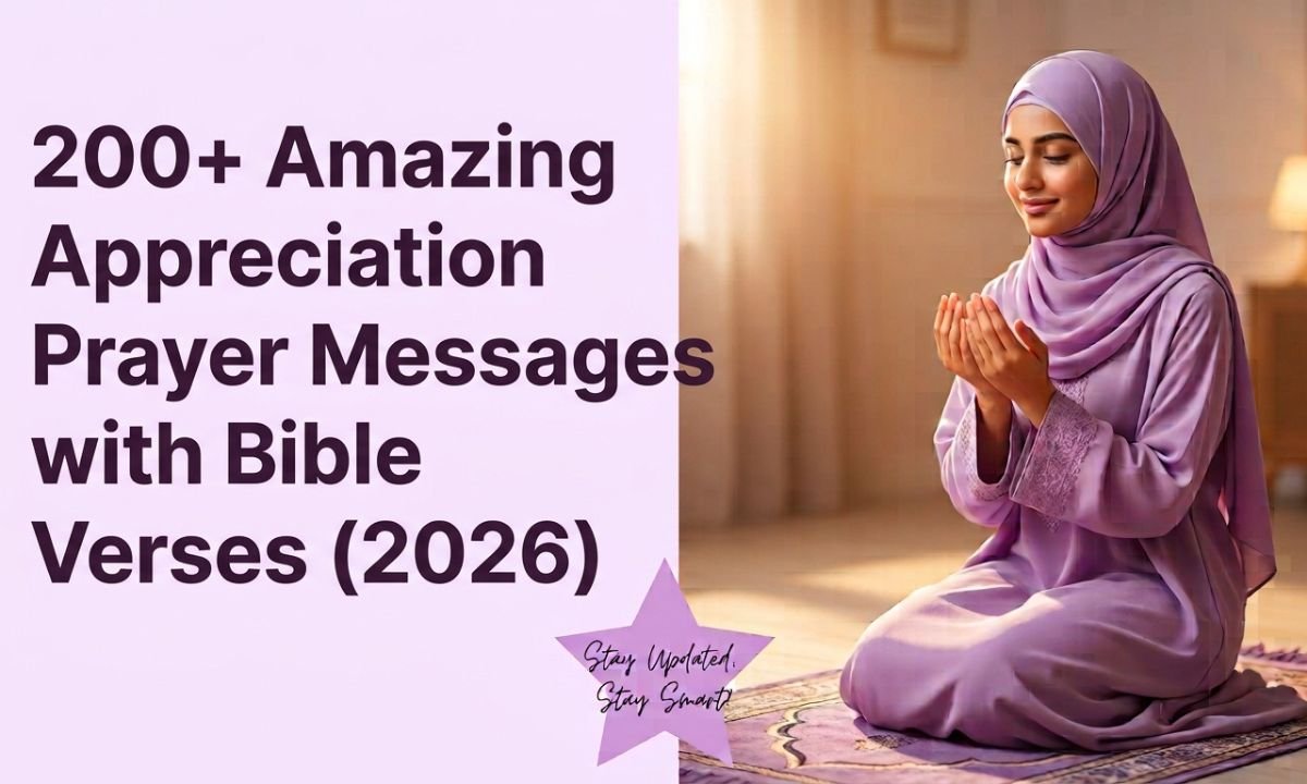 Appreciation Prayer Messages